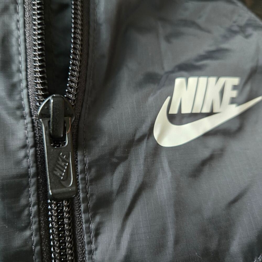 Nike NEW Toddler Boys Hooded Fleece Lined Lightweight Jacket $65 SIZE 4T NWT - Picture 6 of 10